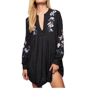 Free people Mia embroidered minidress